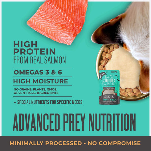 Tiki Cat Solutions Skin & Coat Salmon Herring Dry Cat Food 2.8lb - Poudre Pet & Feed Supply 3